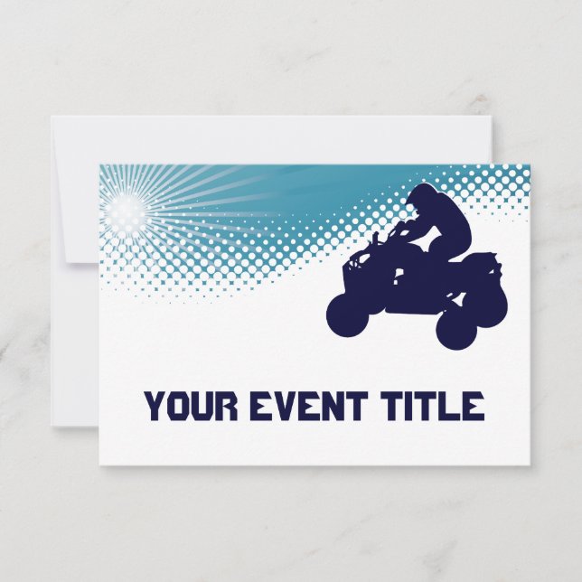 Invitation sky high atv (Devant)