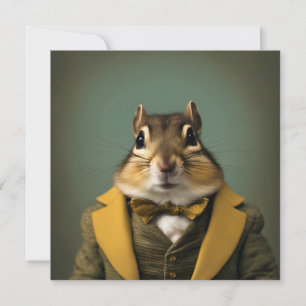 Invitation Smart Chipmunk
