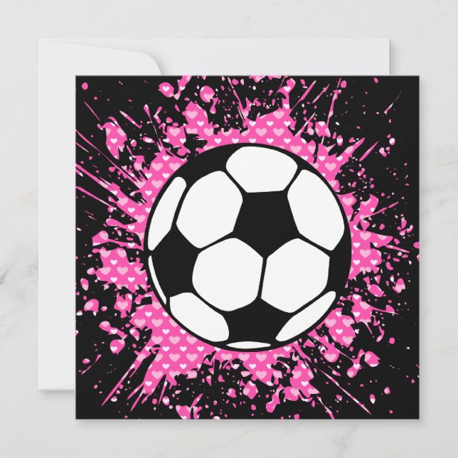 Invitation soccer (Devant)