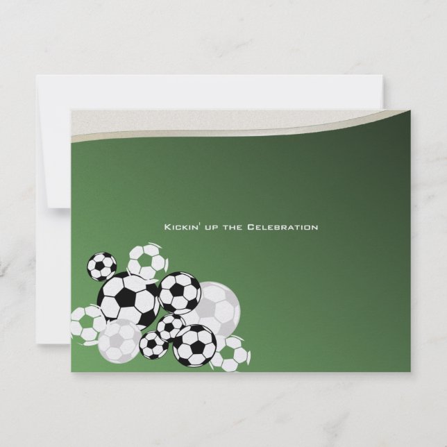 Invitation Soccer Invitational Bar Mitzvah (Devant)