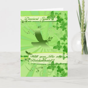 Invitation Soeur Serez-vous ma servante d'élite, Spring Green