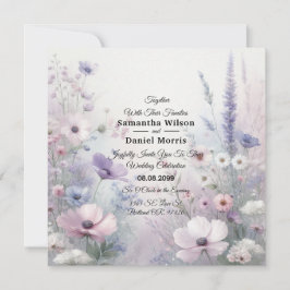 Invitation Soft Fleur sauvage Meadow Daydream