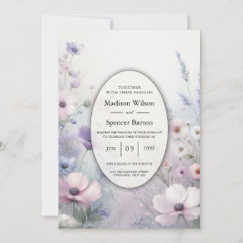 Invitation Soft Fleur sauvage Meadow Daydream