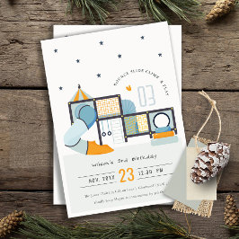 Invitation Soft Play Center Indoor Jungle Gym Anniversaire de