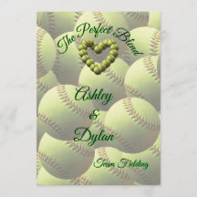 Softball Heart Blended Family Mariage
