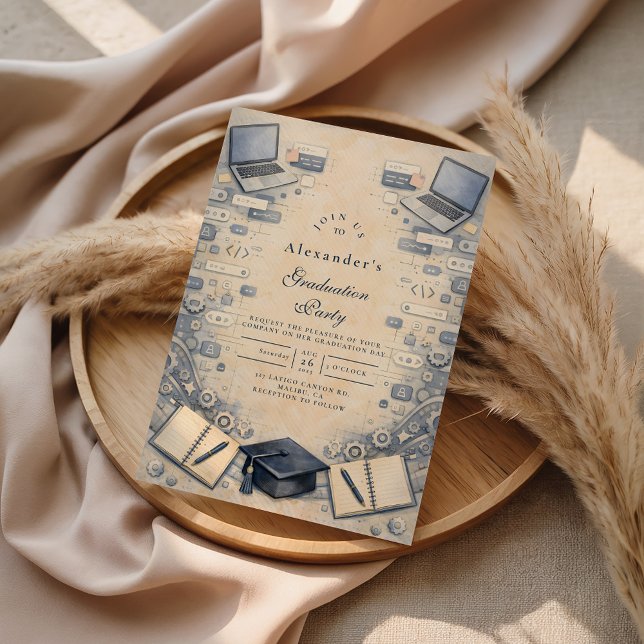 Invitation Software Engineering Graduation (Créateur téléchargé)