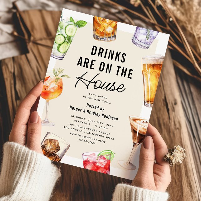 Invitation Soins modernes Fête de chauffage domestique (Créateur téléchargé)