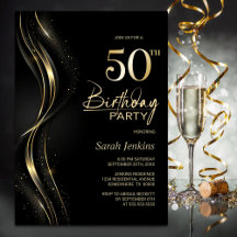 Soirée 50e anniversaire de Black and Gold