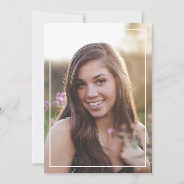 Invitation Soirée à la chambre ouverte pour l'obtention de di (Dos)