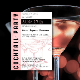 Invitation Soirée Cocktail
