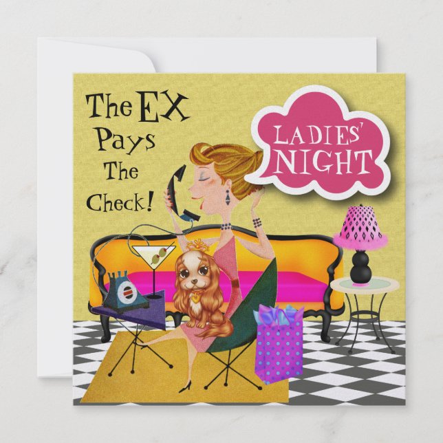 Invitation Soirée dames - SRF (Devant)