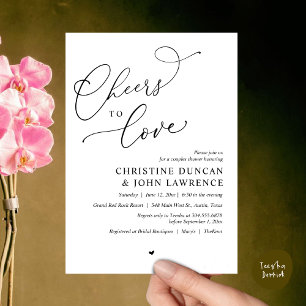Invitation Soirée d'amour, Soirée Romantique Couples Douche