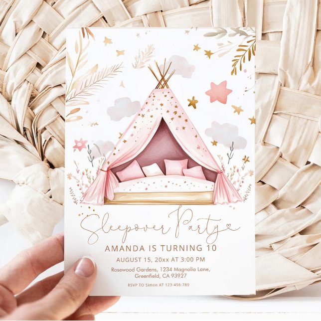 Invitation Soirée d'anniversaire (Créateur téléchargé)