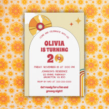 Soirée d'anniversaire rétro années 60 pour adultes