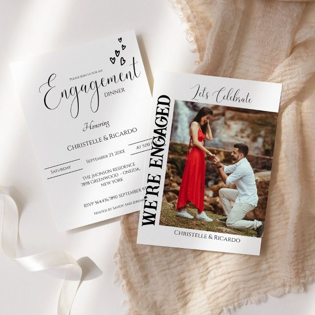 Invitation Soirée de calligraphie élégante (Créateur téléchargé)