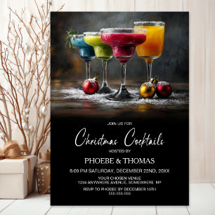 Invitation Soirée de cocktail de Noël