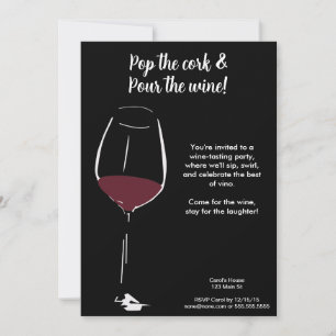 Invitation Soirée de Dégustation de Vins