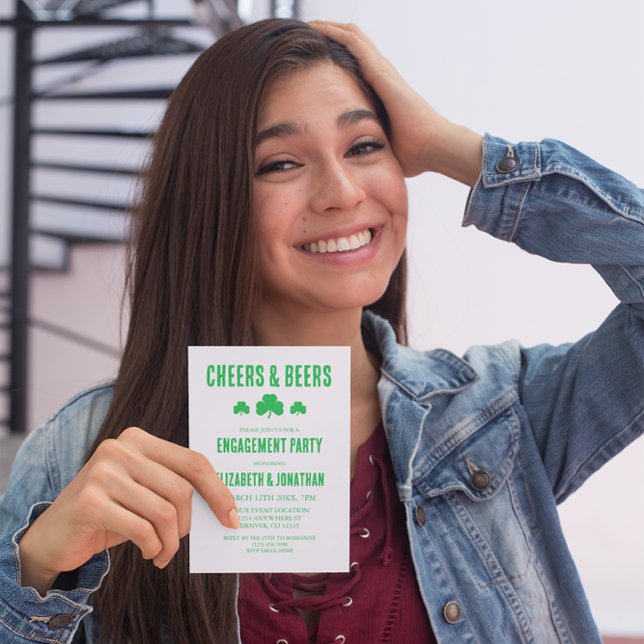 Invitation Soirée de fiançailles (Créateur téléchargé)