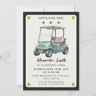 Invitation Soirée de golf