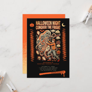 Invitation Soirée de Halloween : Conquérir la Peur Costume Pa