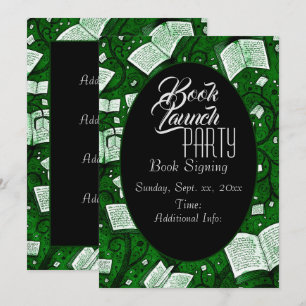 Invitation Soirée de lancement du livre vert