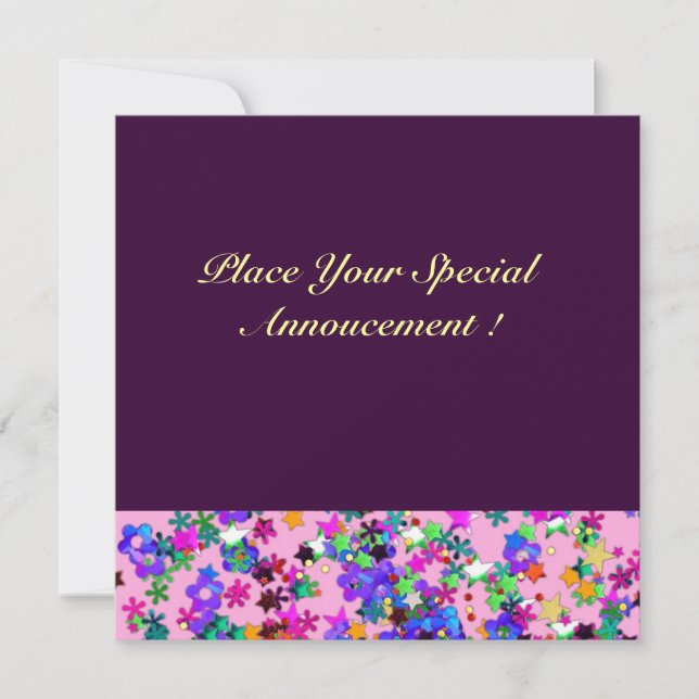 INVITATION SOIRÉE DE MASQUE VENITIEN DE LA SAINT-VALENTIN (Devant)