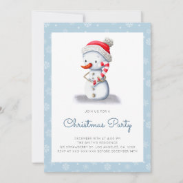 Invitation Soirée de Noël du Sucre de canne de motoneige mign