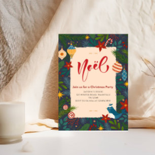 Invitation Soirée de Noël Noel