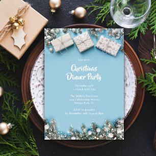 Invitation Soirée de Noël simple