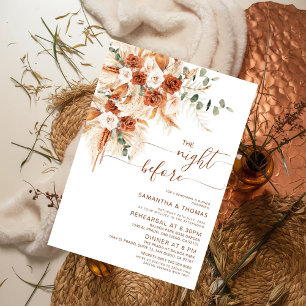 Invitation Soirée de répétition de calligraphie brillante ava