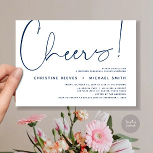 Invitation Soirée de répétition Mariage