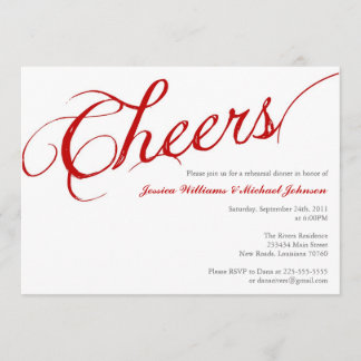 Invitation Soirée des Chefs
