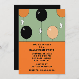 Invitation Soirée d'Halloween
