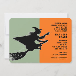 Invitation Soirée d'Halloween