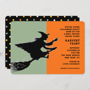 Invitation Soirée d'Halloween