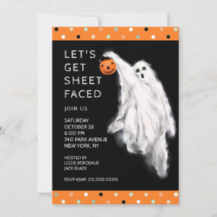 Invitation Soirée d'Halloween drôle