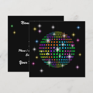 Invitation Soirée DISCO