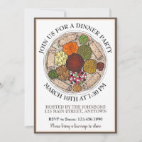 Soirée du Plateau Alimentaire éthiopien Injera