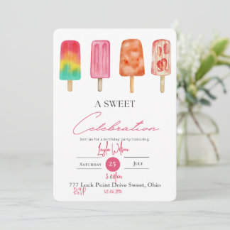 Invitation Soirée fête anniversaire