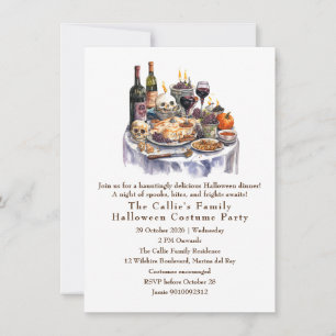 Invitation Soirée Ghoulish Halloween