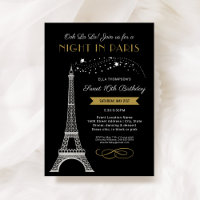 Soirée Glamour à Paris 16e Anniversaire
