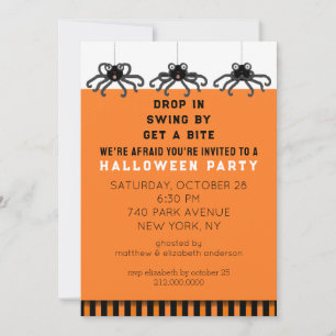 Invitation Soirée Halloween