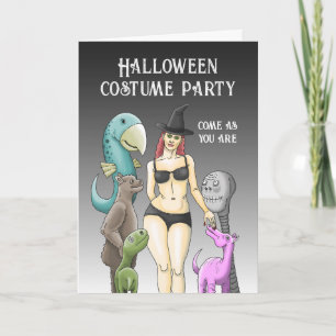 Invitation Soirée Halloween Venez Comme Vous Êtes