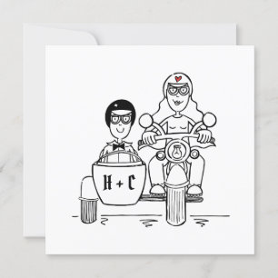 Invitation Soirée Moto et Sidecar sur mesure