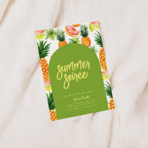 Invitation Soiree Party été