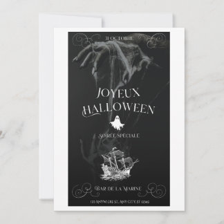 Invitation 🎃 Soirée Spéciale Halloween au Bar de la Marine 