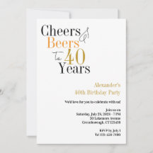 Soirées et bières jusqu'à 40 ans Fête minimale