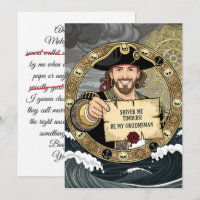 Sois mon garçon d'honneur Brave Pirate