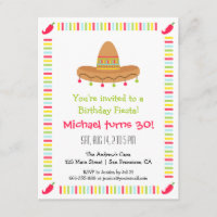 Sombrero Fiesta Mexicaine Anniversaire Adulte