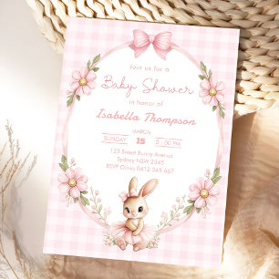 Invitation Some Bunny Cute Baby Shower
